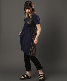 AVIREX | カット プリーツ カモ コンビ ワンピース/CUT PLEATED CAMO COMBI ONE PICE(ワンピース)