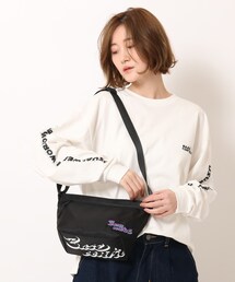 BASECONTROL（ベースコントロール）の「◆スクリプトロゴデザイン　ミニショルダーバッグ（ショルダーバッグ）」