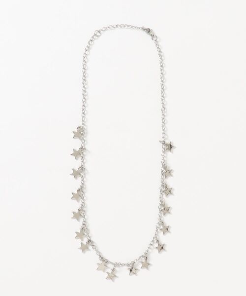 bonjour records（ボンジュールレコーズ）の「【MOSAIC SOCIETY】Mini star necklace（ネックレス・レディース・シルバー・FREE）」の5枚目の写真