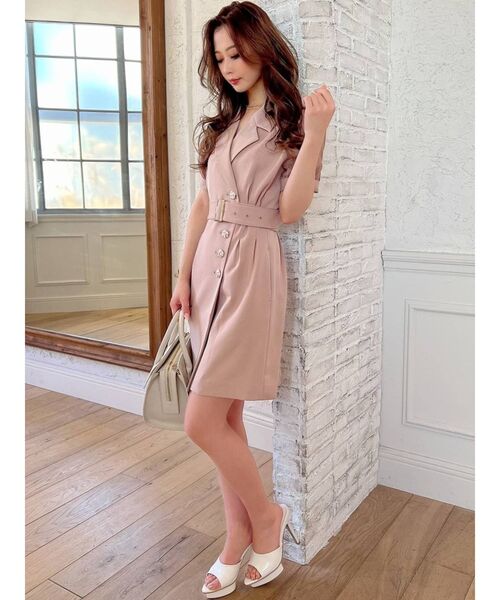 RESEXXY（リゼクシー）の「スリーブシアージャケットワンピース（ワンピース・レディース・アイボリー/ブラック/ピンク/その他1・FREE）」の20枚目の写真