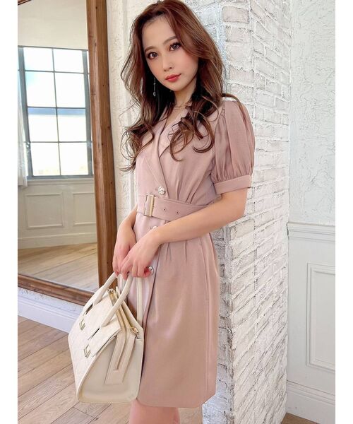 RESEXXY（リゼクシー）の「スリーブシアージャケットワンピース（ワンピース・レディース・アイボリー/ブラック/ピンク/その他1・FREE）」の21枚目の写真