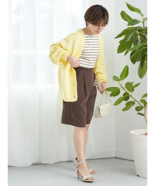 earth music&ecology（アースミュージックアンドエコロジー）の「ルーズカーディガン（カーディガン/ボレロ・レディース・グレー/ピンク/イエロー/グリーン・FREE）」の20枚目の写真