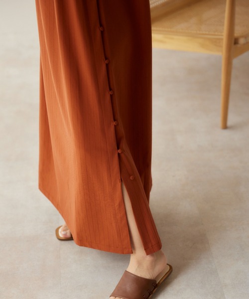 moi tytto（モイテュット）の「ノースリーブサイドスリットワンピース/ジレ（ワンピース・レディース・テラコッタ/ブラウン・FREE）」の14枚目の写真