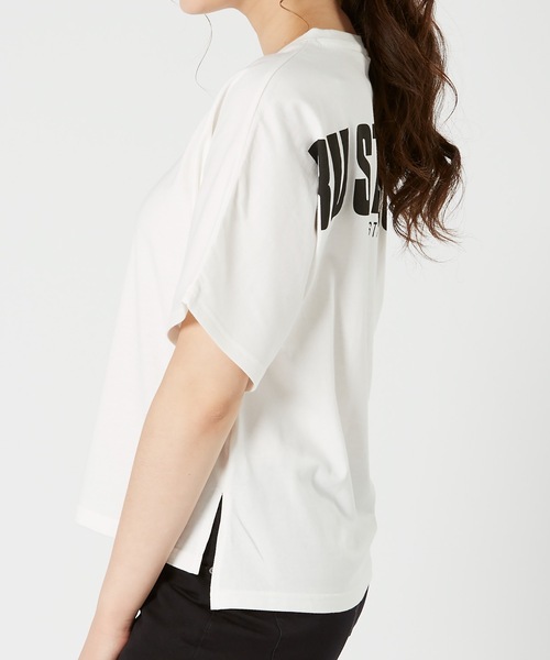 RUSTY（ラスティ）の「【RUSTY:ラスティー】 レディース ビックバックロゴ 半袖Ｔシャツ（Tシャツ/カットソー・レディース・ホワイト/ブラック・MEDIUM/LARGE）」の5枚目の写真