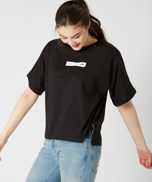 RUSTY（ラスティ）の「【RUSTY:ラスティー】 レディース ビックバックロゴ 半袖Ｔシャツ（Tシャツ/カットソー・レディース・ホワイト/ブラック・MEDIUM/LARGE）」の17枚目の写真