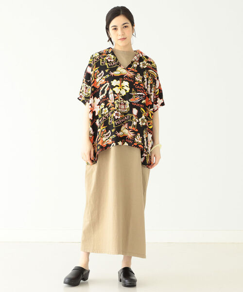 SUN SURF x BEAMS BOY/別注 ハワイアンセーラーシャツ　美品 新品 SUN SURF × BEAMS BOY 別注 ハワイアン セーラー シャツ