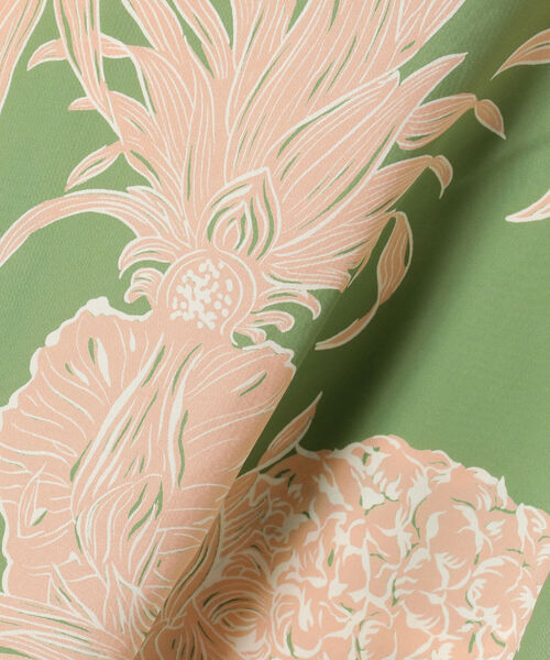 BEAMS BOY（ビームスボーイ）の「SUN SURF × BEAMS BOY / 別注 ハワイアン セーラー シャツ（シャツ/ブラウス・レディース・ブラック/グリーン・FREE）」の16枚目の写真