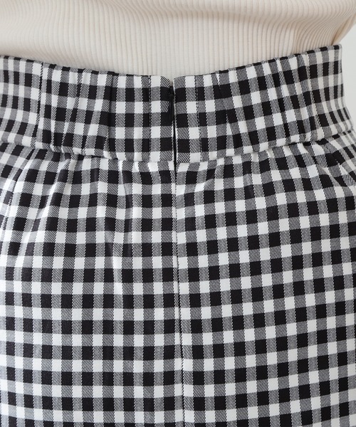 N.（N. Natural Beauty Basic）（エヌエヌナチュラルビューティーベーシック）の「【S Size Line】ギンガムチェックサイドボタンタイトスカート（スカート・レディース・ブラック系その他/ブルー系その他・SMALL/MEDIUM）」の14枚目の写真