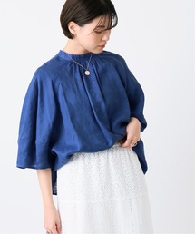 B.C STOCK | ヨーロピアンフラックスリネン2WAYブラウス◆(シャツ/ブラウス)