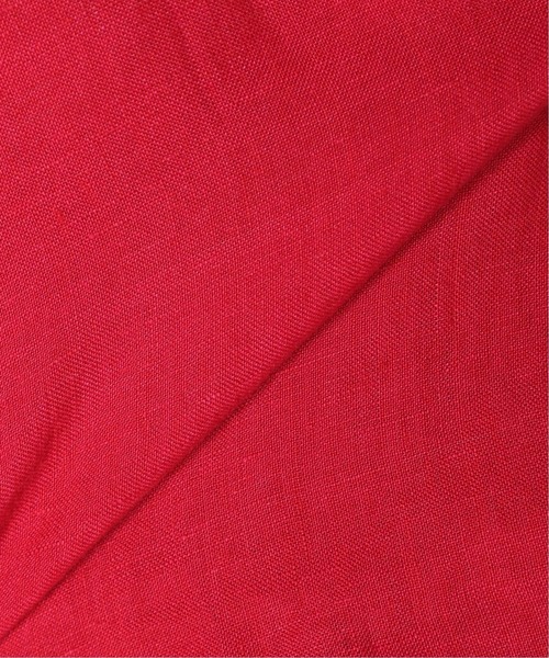 B.C STOCK(ベーセーストック)の「ヨーロピアンフラックスリネン2WAYブラウス(シャツ/ブラウス・レディース・ブラック/レッド/ブルー系その他・FREE)」の7枚目の写真