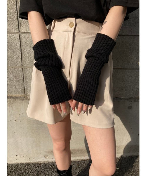 WC（ダブル シー）の「アームウォーマー（アームカバー・レディース・ブラック/ベージュ/ブラウン/ピンク/ブルー/ホワイト・FREE）」の11枚目の写真