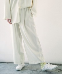unfil アンフィル / fine wool gabardine BIG easy trousers ファインウール ギャバジン ビッグイージートラウザーズ ワイドスラックス イージーパンツ / WWFL-UW104