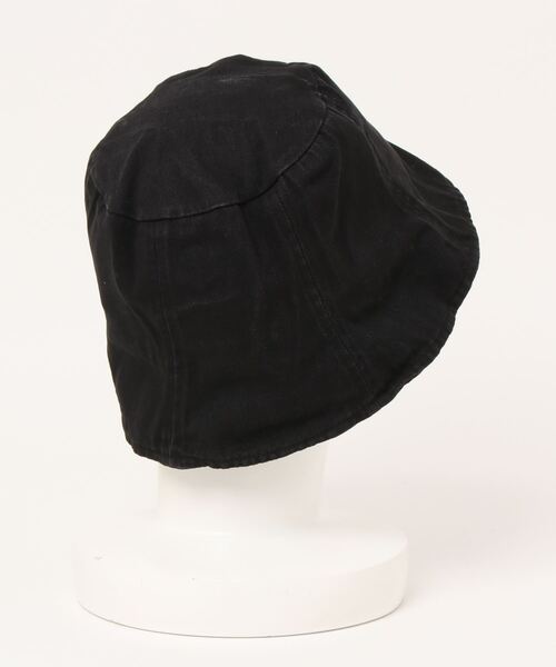 coca（coca）（コカ）の「切り替えパターンバケットハット（ハット・レディース・ブラック・ONE SIZE）」の4枚目の写真