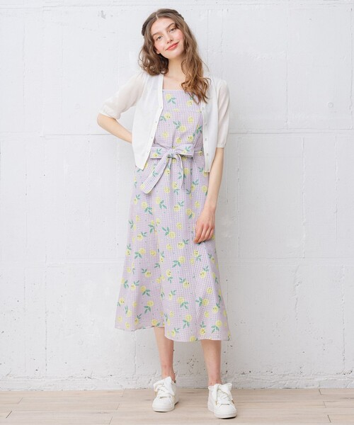 TOCCA(トッカ)の「【WEB限定】【TOCCA LAVENDER】Seer Short-sleeved Cardigan カーディガン(カーディガン/ボレロ・レディース・スモーキーグリーン系/ピンク系/イエロー系/サックスブルー系/ホワイト系・F)」の22枚目の写真