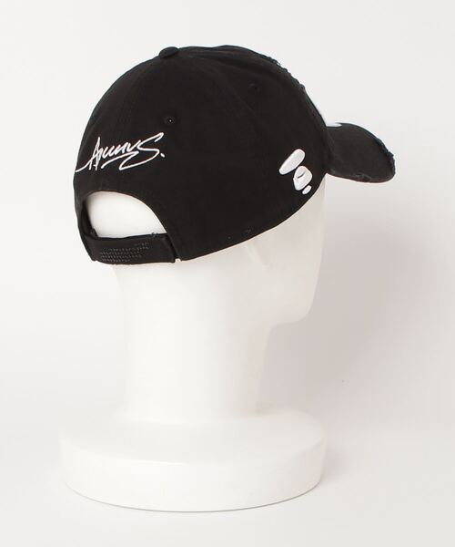 AAPE BY A BATHING APE（エーエイプバイアベイシングエイプ）の「AAPE   CAP（キャップ・メンズ・ブラウン系その他/ブラック×シルバー・FREE）」の3枚目の写真