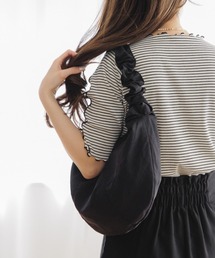 flower | シャーリングハンドルバッグ(ショルダーバッグ)