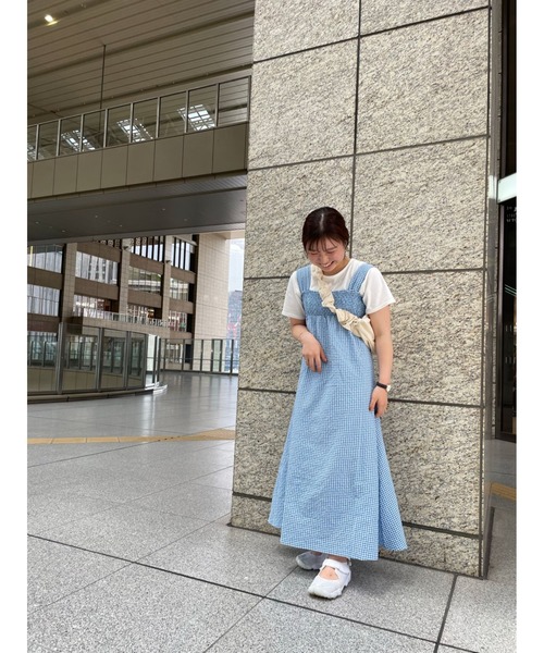 flower(フラワー)の「シャーリングハンドルバッグ(ショルダーバッグ・レディース・アイボリー/ブラック/ブルー・FREE)」の14枚目の写真