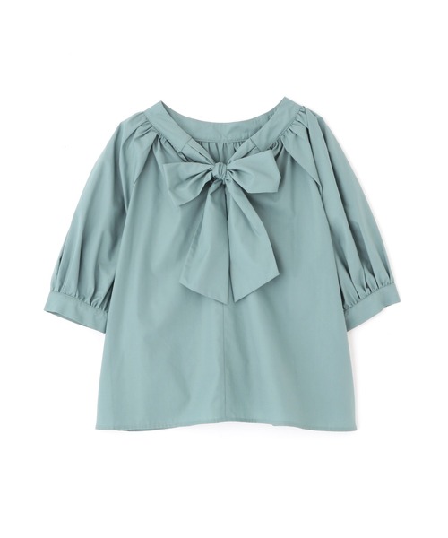 PROPORTION BODY DRESSING（プロポーションボディドレッシング）の「２ＷＡＹリボンブラウス / 1212210503（シャツ/ブラウス・レディース・ホワイト系その他/ブルー系その他/ライトグリーン・FREE）」の19枚目の写真