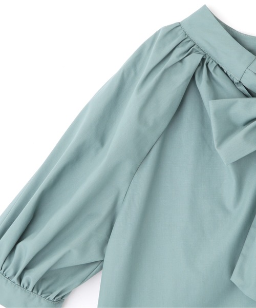 PROPORTION BODY DRESSING（プロポーションボディドレッシング）の「２ＷＡＹリボンブラウス / 1212210503（シャツ/ブラウス・レディース・ホワイト系その他/ブルー系その他/ライトグリーン・FREE）」の22枚目の写真