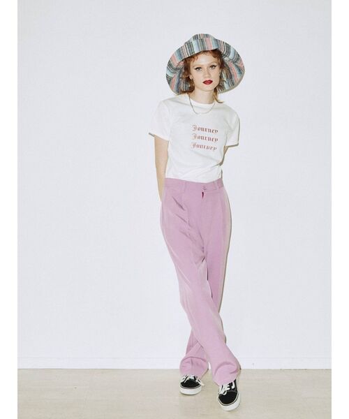 jouetie（ジュエティ）の「Journeyフィット Tシャツ（Tシャツ/カットソー・レディース・ブラック/オフホワイト/ブルー・MEDIUM）」の16枚目の写真