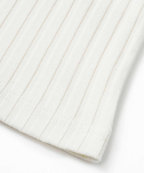 X-girl（エックスガール）の「BABY L/S POLO TOP（ポロシャツ・レディース・ホワイト/ライトブルー/ブラック・S/M）」の8枚目の写真