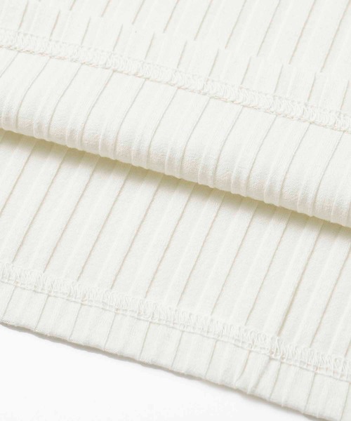 X-girl（エックスガール）の「BABY L/S POLO TOP（ポロシャツ・レディース・ホワイト/ライトブルー/ブラック・S/M）」の9枚目の写真