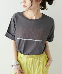 PUAL CE CIN | 擬麻加工プリントTシャツ(Tシャツ/カットソー)