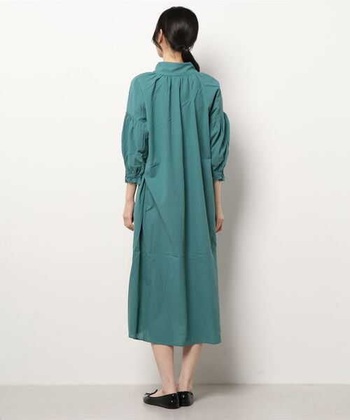 sm2rhythm（サマンサモスモスリズム）の「ギャザーワンピース（ワンピース・レディース・ブラック/グリーン/ベージュ・ﾌﾘ-）」の13枚目の写真