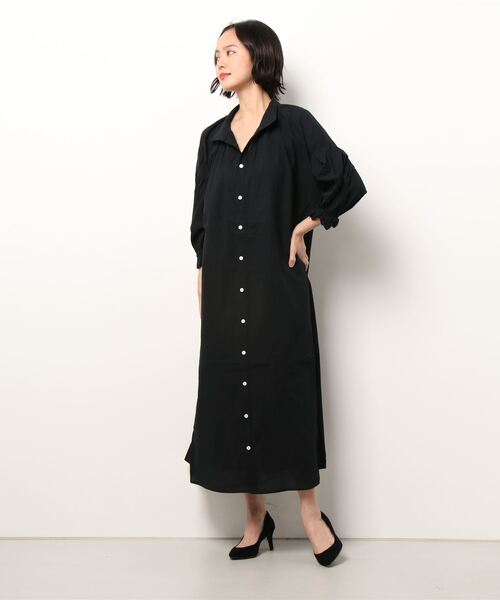 sm2rhythm（サマンサモスモスリズム）の「ギャザーワンピース（ワンピース・レディース・ブラック/グリーン/ベージュ・ﾌﾘ-）」の15枚目の写真