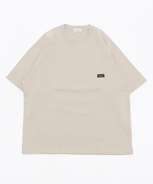 NANGA(ナンガ)の「NANGA別注ロゴバックプリントTシャツ(Tシャツ/カットソー・メンズ・チャコール/ベージュ/ホワイト・LARGE/X-LARGE/MEDIUM)」の3枚目の写真