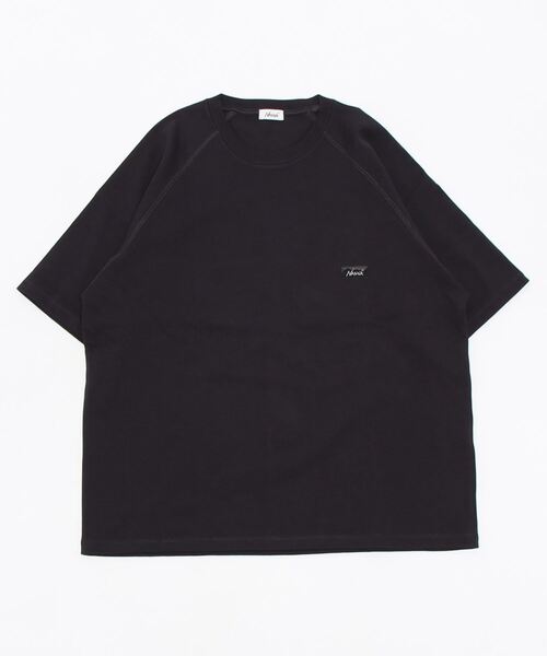 NANGA(ナンガ)の「NANGA別注ロゴバックプリントTシャツ(Tシャツ/カットソー・メンズ・チャコール/ベージュ/ホワイト・LARGE/X-LARGE/MEDIUM)」の2枚目の写真