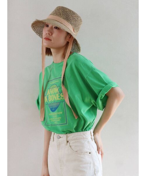 Ungrid（アングリッド）の「ツアーロゴルーズTee（Tシャツ/カットソー・レディース・ピンク/オフホワイト/チャコールグレー/オレンジ・FREE）」の19枚目の写真