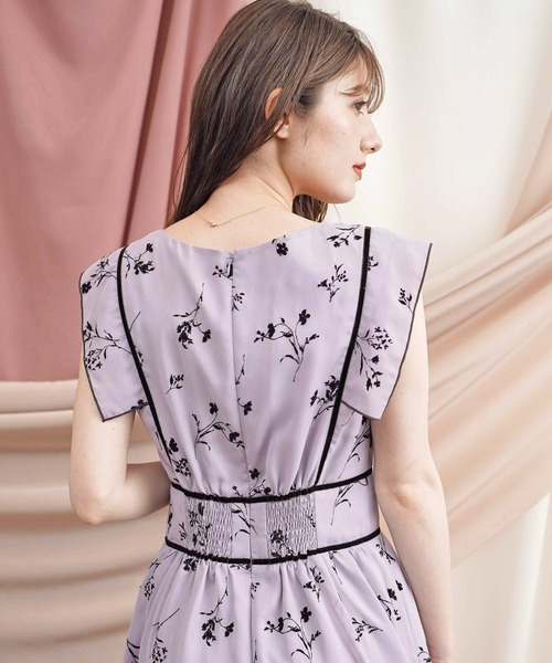 NOELA（ノエラ）の「フラワーフロッキーワンピース（ワンピース）」 - WEAR