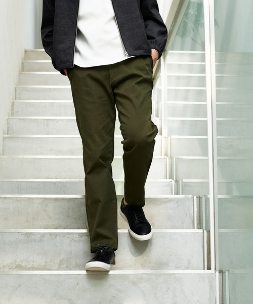 ABAHOUSE GRAY（アバハウスグレイ）の「ストレッチ　チノ　イージーパンツ（チノパンツ・メンズ・ブラック/ベージュ/カーキ/グレー/ネイビー・44/46/48/50）」の5枚目の写真