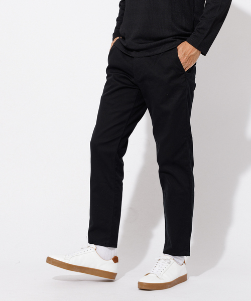 ABAHOUSE GRAY（アバハウスグレイ）の「ストレッチ　チノ　イージーパンツ（チノパンツ・メンズ・ブラック/ベージュ/カーキ/グレー/ネイビー・44/46/48/50）」の2枚目の写真