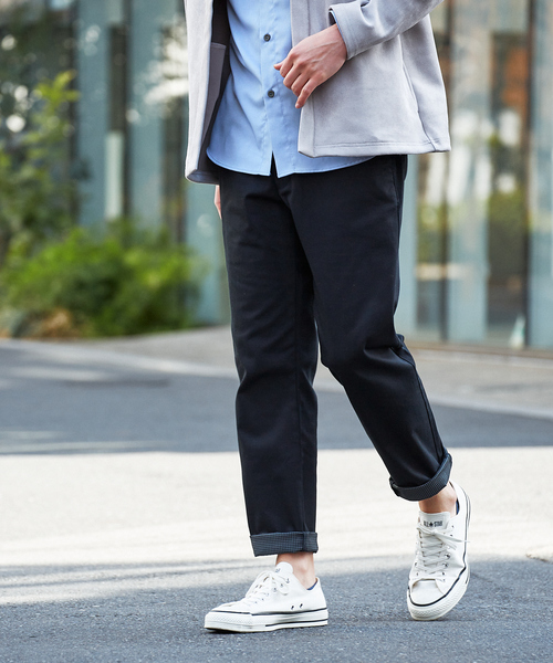 ABAHOUSE GRAY（アバハウスグレイ）の「ストレッチ　チノ　イージーパンツ（チノパンツ・メンズ・ブラック/ベージュ/カーキ/グレー/ネイビー・44/46/48/50）」の15枚目の写真