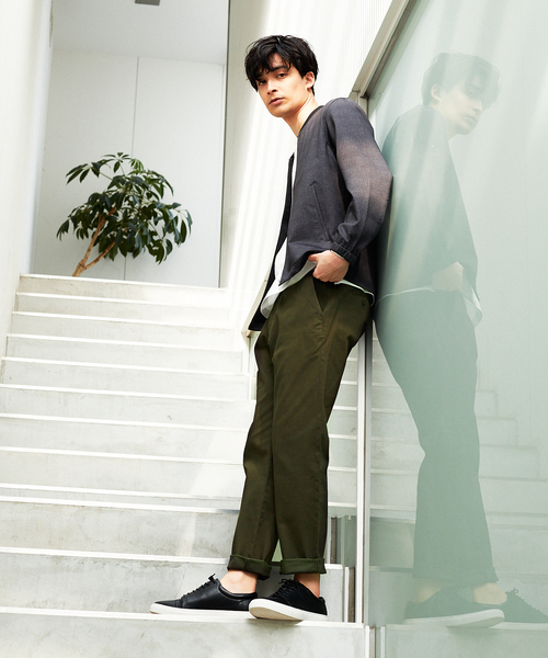 ABAHOUSE GRAY（アバハウスグレイ）の「ストレッチ　チノ　イージーパンツ（チノパンツ・メンズ・ブラック/ベージュ/カーキ/グレー/ネイビー・44/46/48/50）」の18枚目の写真