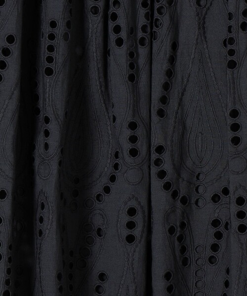 SHIPS(シップス)の「【SHIPS別注】Sohana:〈手洗い可能〉カットワークレーススカート◆(スカート・レディース・ホワイト/ダークグレー・ONE SIZE)」の14枚目の写真