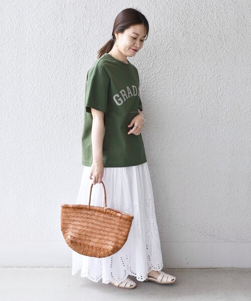 SHIPS(シップス)の「【SHIPS別注】Sohana:〈手洗い可能〉カットワークレーススカート◆(スカート・レディース・ホワイト/ダークグレー・ONE SIZE)」の21枚目の写真