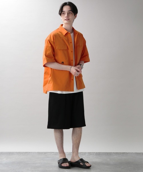 KELTY（ケルティ）の「【KELTY/ケルティ】別注マルチポケットシャツ（シャツ/ブラウス・メンズ・ライトブラウン/オレンジ/ブラック・FREE）」の19枚目の写真