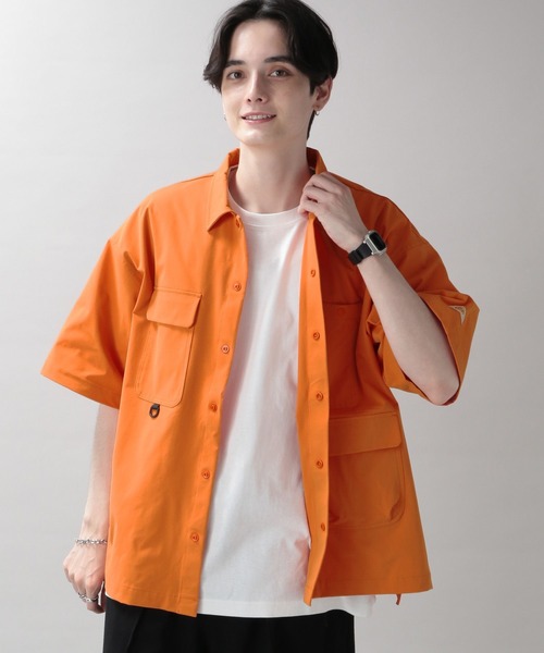 KELTY（ケルティ）の「【KELTY/ケルティ】別注マルチポケットシャツ（シャツ/ブラウス・メンズ・ライトブラウン/オレンジ/ブラック・FREE）」の22枚目の写真
