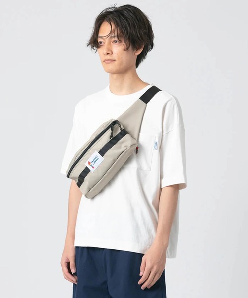 PARROTT CANVAS（パロットキャンバス）の「PARROTT CANVAS/パロットキャンバス　パロットファニーパック（ボディバッグ/ウエストポーチ・レディース・ライトグレー/ブラック/カーキ・FREE）」の4枚目の写真