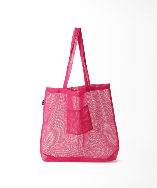 junes（ジュネス）の「【JUNES/ジュネス】 BIO-KNIT THE GRANDE TOTE/バッグ（エコバッグ/サブバッグ・レディース・ピンク/ブルー・FREE）」の5枚目の写真