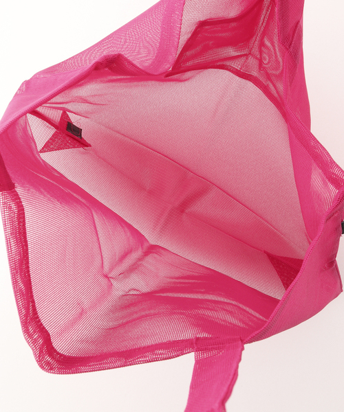 junes（ジュネス）の「【JUNES/ジュネス】 BIO-KNIT THE GRANDE TOTE/バッグ（エコバッグ/サブバッグ・レディース・ピンク/ブルー・FREE）」の7枚目の写真