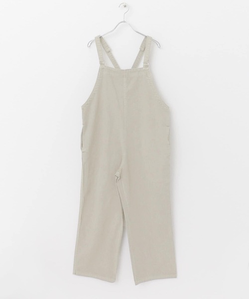 URBAN RESEARCH DOORS（アーバンリサーチドアーズ）の「ガーメントダイコットンベーシックサロペット（サロペット/オーバーオール・レディース・チャコールグレー/カーキ/グレー系その他・MEDIUM）」の7枚目の写真