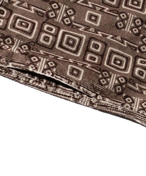 BEAMS PLUS（ビームスプラス）の「BEAMS PLUS / コーデュロイ プリント ジッパー ブルゾン（ブルゾン・メンズ・ダークブラウン/ライトブラウン・S/M/L/X-LARGE）」の12枚目の写真