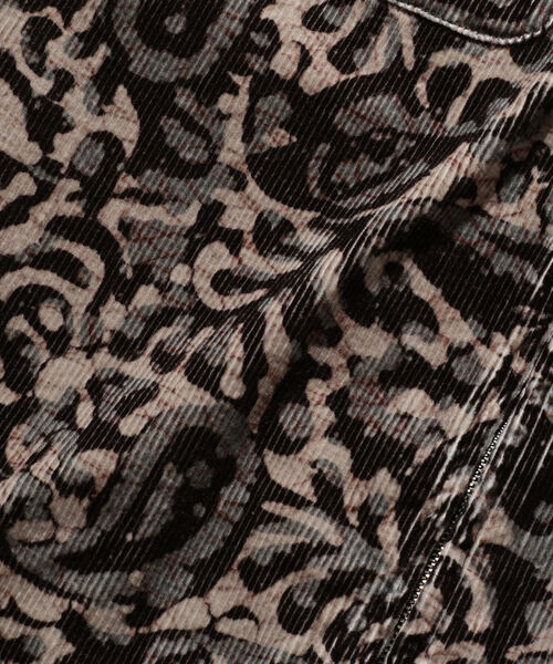 BEAMS PLUS（ビームスプラス）の「BEAMS PLUS / コーデュロイ プリント ジッパー ブルゾン（ブルゾン・メンズ・ダークブラウン/ライトブラウン・S/M/L/X-LARGE）」の20枚目の写真