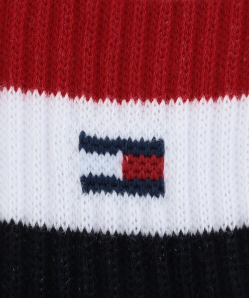 tommy jeans(トミー ジーンズ)の「TJ COLOR STRIPE SOCKS(ソックス/靴下・メンズ・ブラック/マルチ・S/M/M/L)」の5枚目の写真