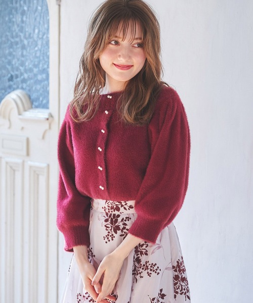 NOELA（ノエラ）の「ハイネック２ＷＡＹふわニット（ニット/セーター・レディース・オフホワイト/ボルドー/ブラウン/ブラック・フリー）」の19枚目の写真