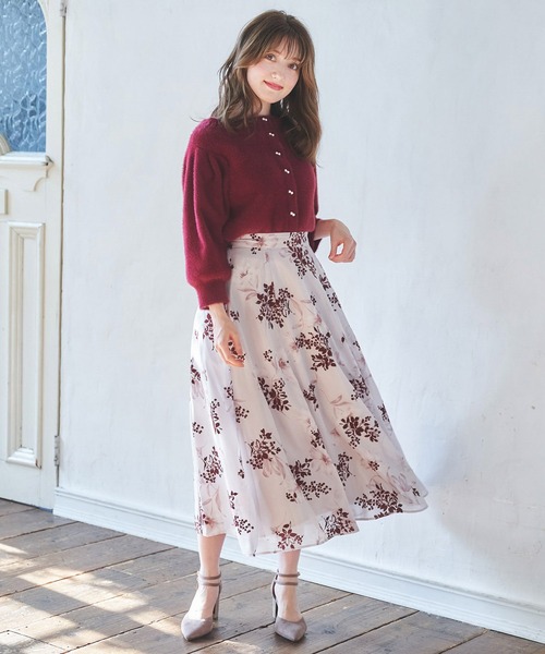 NOELA（ノエラ）の「ハイネック２ＷＡＹふわニット（ニット/セーター・レディース・オフホワイト/ボルドー/ブラウン/ブラック・フリー）」の22枚目の写真